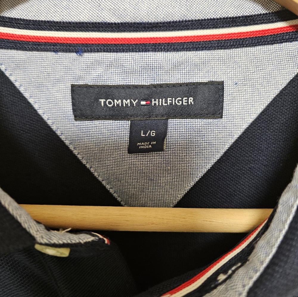 103 BN TOMMY HILFIGER polo shirt sz Large - Picture 3 of 3